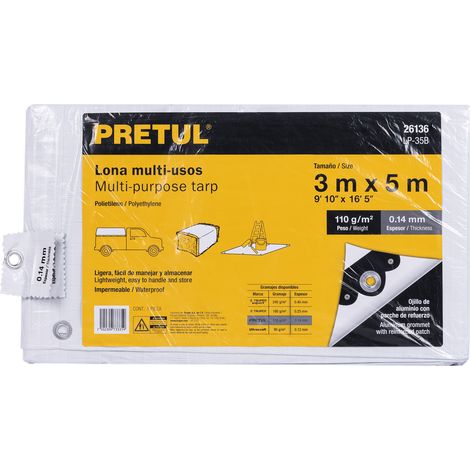 Couverture Truper LP-35B 3x5 m