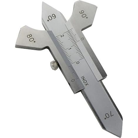 Calibre de soudage en inox - Outil de mesure d'angle (1/5)