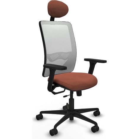 Silla de oficina piqueras y crespo Zulema blanco espuma alta densidad (1/2)