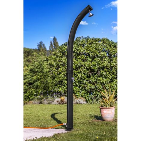 Doccia solare curva in PVC per giardino da 22 litri (1/5)
