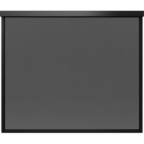 Oviala – Store bioclimatique pour pergola 2,66 x 2,34 m – Résistance au vent améliorée – Structure en aluminium durable – Protection thermique