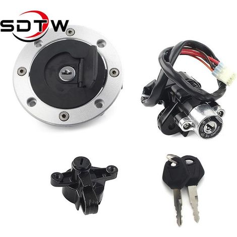 Ignition switch set (key, cap, lock) for Suzuki GSF600 Bandit 1995-2004
