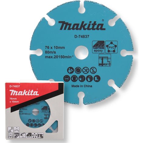 Makita Trennscheibe universal 76mm für 18V Akku-Winkelschleifer DMC300