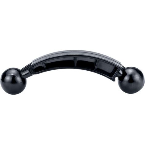 Support de téléphone voiture avec rotule double 17mm et support de fixation universel (1/4)