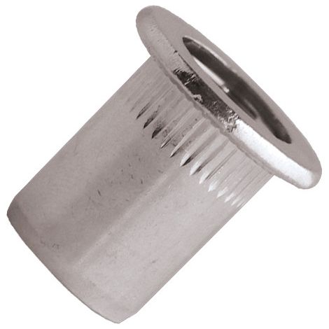 écrou à Sertir Inox A2 M4 Fixation Robuste Inox A2 - Elbac