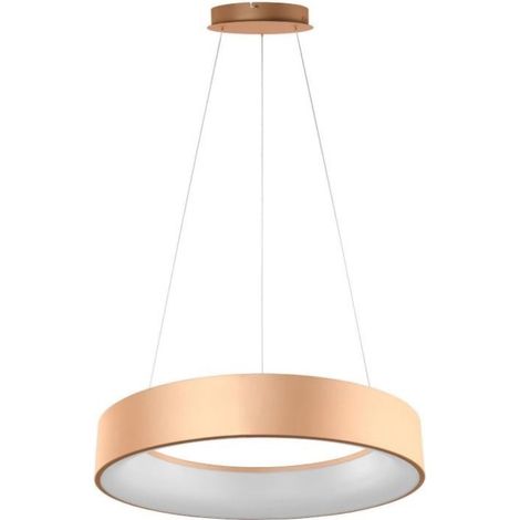 LAMPADARIO LED NOAH 60W 3-4-6500K D.60XH150CM OR. (1/2)