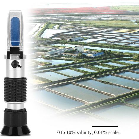 Salinomètre pour eau de mer, réfractomètre pour aquarium, température ATC numérique 0 - 10 % (1/5)