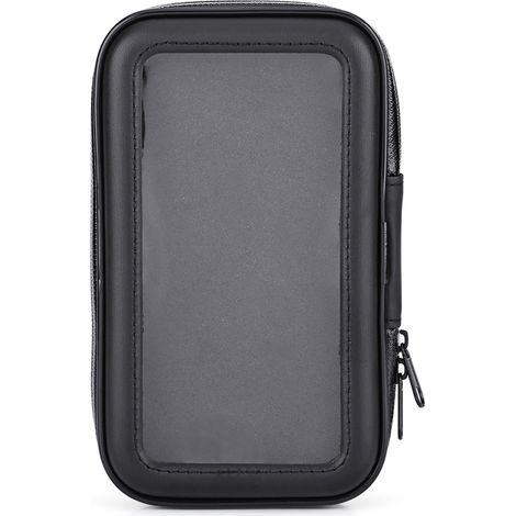 Étui de téléphone étanche pour moto, format XL, avec support et fixation pour téléphone. (1/5)
