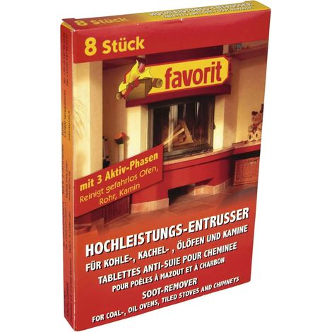 Eliminador de hollín de alto rendimiento para estufas de carbón, de azulejos y de aceite, y chimeneas, 8 piezas (1/4)