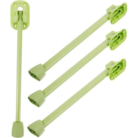 Quatre pieds pliables robustes, matériau métallique durable, conception compacte, convient aux bureaux, tables de camping, etc. (1/5)