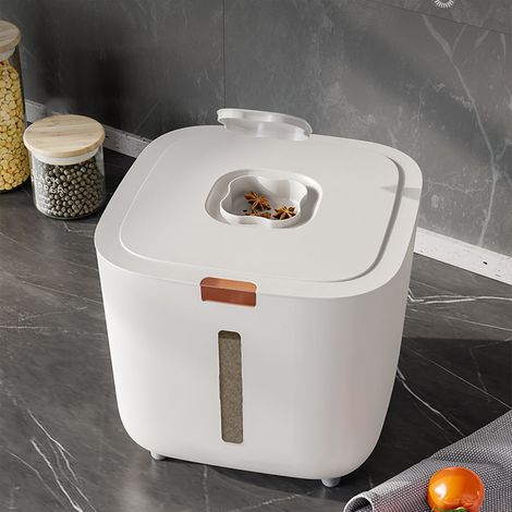 Boîte De Rangement Pour Aliments - Seau À Riz Étanche Et Anti-Insectes - Matériau Alimentaire - 1 Unité (1/5)