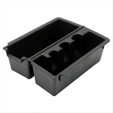 Boîte de rangement noire pour console centrale automobile Chevrolet Traverse (1/5)