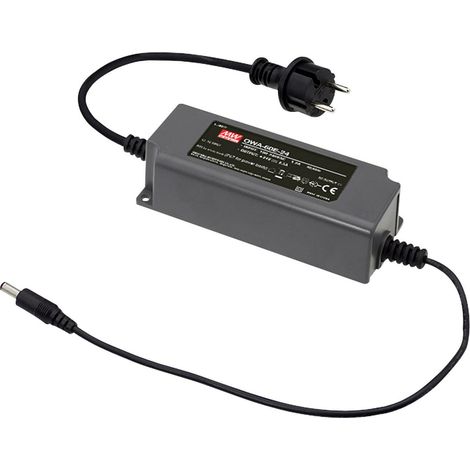 [NEUWERTIG] B-Ware Mean Well Tischnetzteil Festspannung Schaltnetzteil Extern Netzteil Netz 3 A 60 W