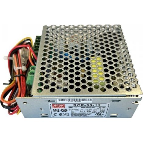 MW MEAN WELL SCP-35-12 Alimentatore 35W 12V 2,6A IP20 Input 220V 110V