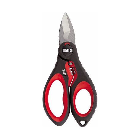 forbice per elettricista usag "207 e" in acciaio inox