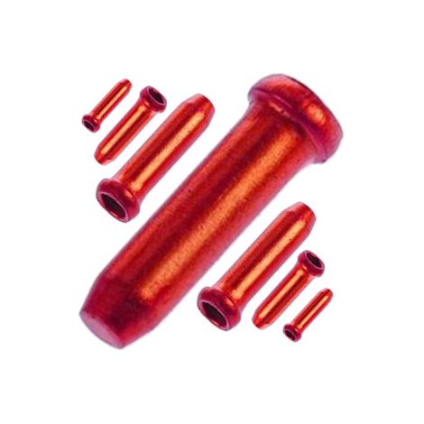 Embout de câble Prox en aluminium rouge (1/4)