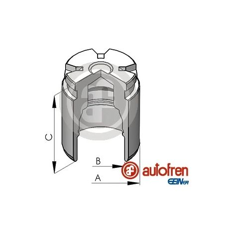 Piston, étrier de frein Autofren Seinsa D02578 ABARTH 47831-52090 58300A2300