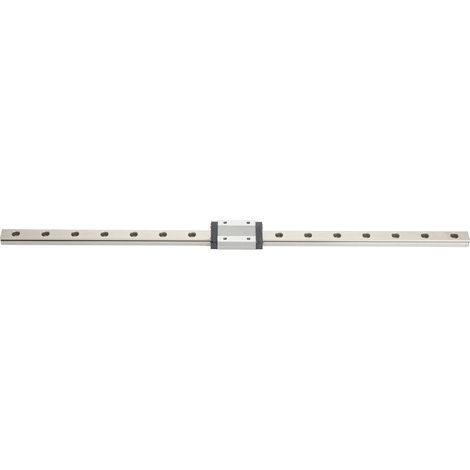 Guide de rail linéaire miniature MGN12H, largeur 12 mm, compatible avec la plupart des équipements d'automatisation (400 mm). (1/5)
