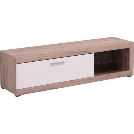 Mobile tv emily cemento-bianco 181x43,5 - bizzotto andrea (1/4)