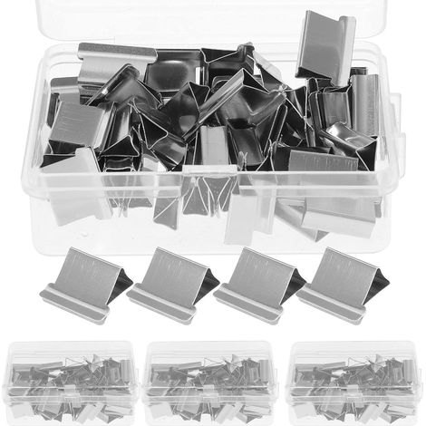 Petites pinces rechargeables pour le bureau et la maison, 50