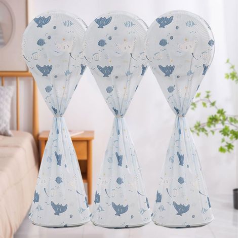 Sollbry 3pcs Résistante à l'eau Housse Anti-poussière pour Ventilateur Électrique,Housse Ventilateur sur Pied Anti-humidité Housses pour Ventilateur(145x60cm) (1/5)