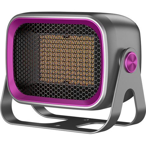Chauffage Portable Mural et de Bureau, Souffleur de Chaleur à Double Niveau de Chaleur, Bruit ≤36dB, Dimensions 211217cm, Matériau PP Ignifuge avec Grille Anti-Brûlure, Installation Polyvalente (1/5)