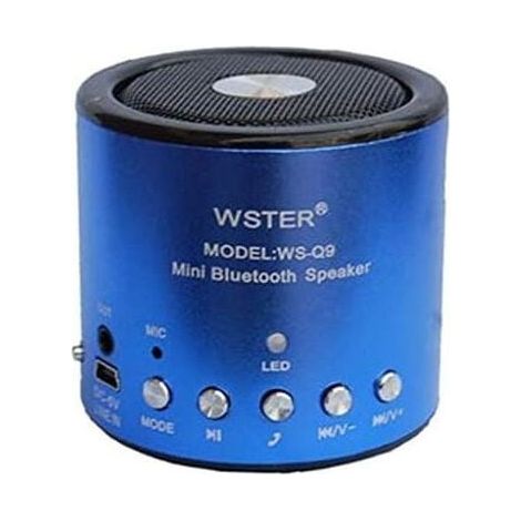 Vtizikl Mini Speacker Cassa Bluetooth Portatile Con Radio Mp3 Wsq9 Per Smartphone Da 5w - (1/4)