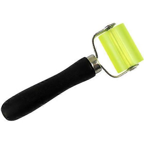 Rouleau à roulettes pour voiture, rouleau manuel d'insonorisation, rouleaux d'application-Yellow