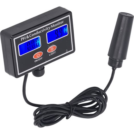 Wasserqualitätsmessgerät SG pH EC Salz ORP TDS CF TEMP 24 Stunden Überwachung für Aquarium Pool (1/5)