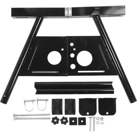 Stabilisateur d'échelle professionnel en acier, portable, pour travaux en hauteur sur toiture. (1/5)