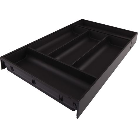 BLUM AMBIA-LINE Besteckeinsatz NL550mm,B300mm, Stahl carbonschwarz