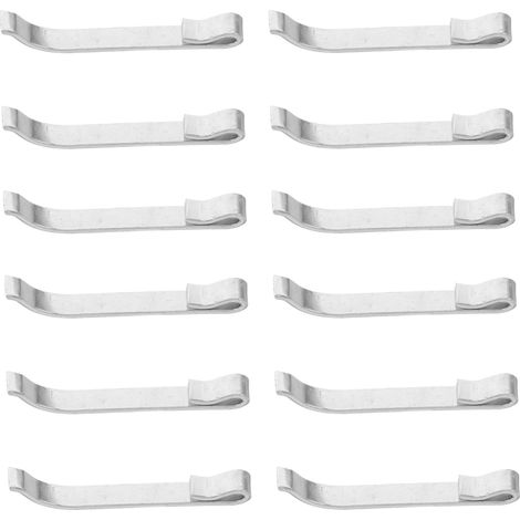 UKCOCO Lot de 12 clips fixation robustes pour glissières tiroir, des (1/5)