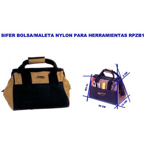 SIFER sifer bolsa-maleta nylon para herramientas rpzb1 , sifer bolsa-maleta nylon para herramientas rpzb1
