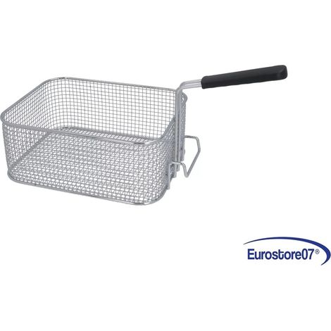 Cesto friggitrice professionale con manico 285x225x115 mm rep 3055330 (1/4)