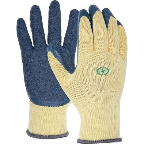 Gants Isolants Électricien 400V Professionnels, Paume Caoutchouc Antidérapante pour Travaux Haute Tension- Protection Contre Les Chocs Électriques-Crezuo