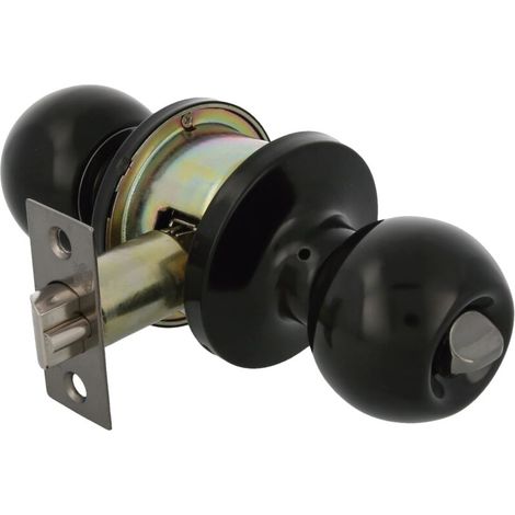 Serrure tubulaire 610 Laiton Noir (1/5)