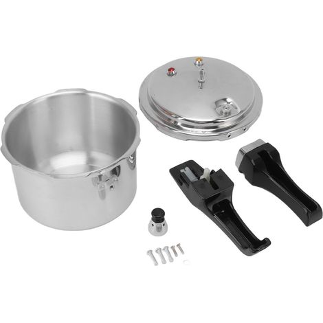 GARRYFIZH Autocuiseur en alliage d'aluminium de 3 litres Mini autocuiseur en bas de 18 cm 3L pour cuisinière à gaz (1/5)
