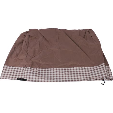 Housse imperméable en tissu Oxford 600D pour range-bûches de 120 cm (4 pi), idéale pour l'extérieur, l'intérieur et le jardin. (1/5)