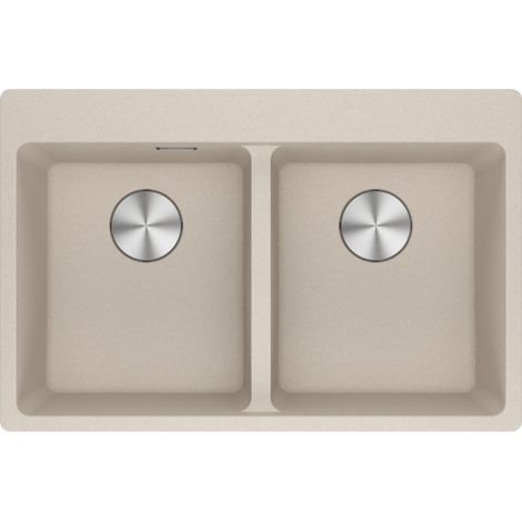 Evier Franke Maris Fragranit+ MRG620-34-34 - Café Crème - Vidage : Automatique (1/3)