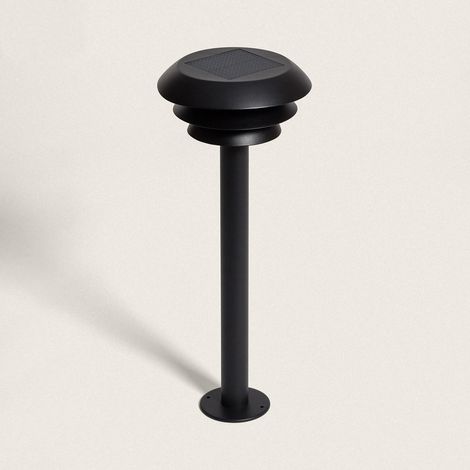 Lampioncino per Esterni Solare LED 1,5W 50cm Alluminio Biel Nero (1/3)