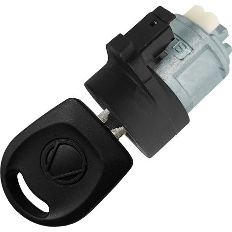 Suitable for Volkswagen B5 and Audi A6 ignition lock cylinders, B5 car ignition lock cylinders, 1 key, auto parts. (1/3)