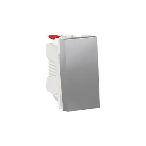 Schalter Schneider Electric Unika 10 A 250 V Aluminium