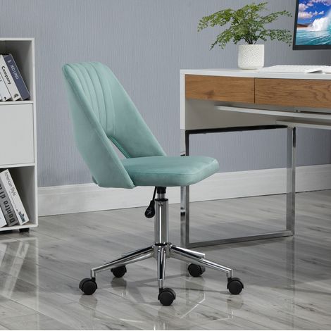 Fauteuil de bureau ergonomique reglable vert OKMYHOME (1/4)
