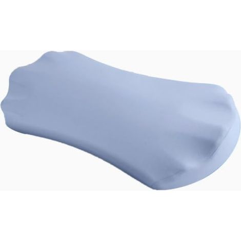 Coussin Lombaire orthopédique en Mousse à mémoire de Forme, Coussin de Soutien Dorsal, Oreiller de Soutien Lombaire (B-Bleu) (1/5)