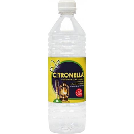 Lot de 6 bouteilles Huiles parfumées à la citronnelle pour torche et lampe à Huile (1/2)