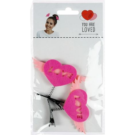 Clips para el Día de San Valentín (2 unidades)