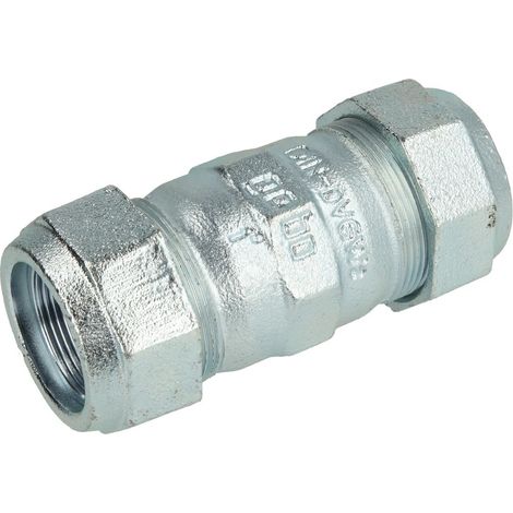 Gebo Temperguss Klemmverbinder TYP O, beidseitig zum Klemmen 1'' (33,7mm) 01.150.02.03