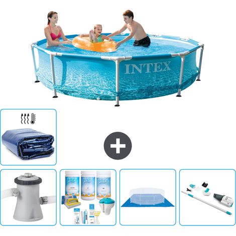 Frame Pool Rund - 305x76 cm - 6-teilig S20383 (1/5)