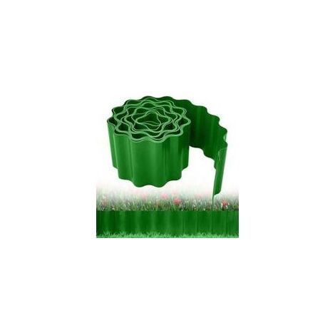 Bordure de Jardin Flexible 12 Mètres, Bordures Pliable pour Pelouse et Parterre de Fleurs, Décoration de Gazon 20cm de Haut (1/4)