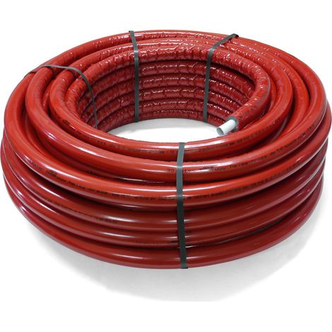 25m Pipetec Alu-Verbundrohr 26x3 / 10 mm rot Mehrschichtverbundrohr (1/5)